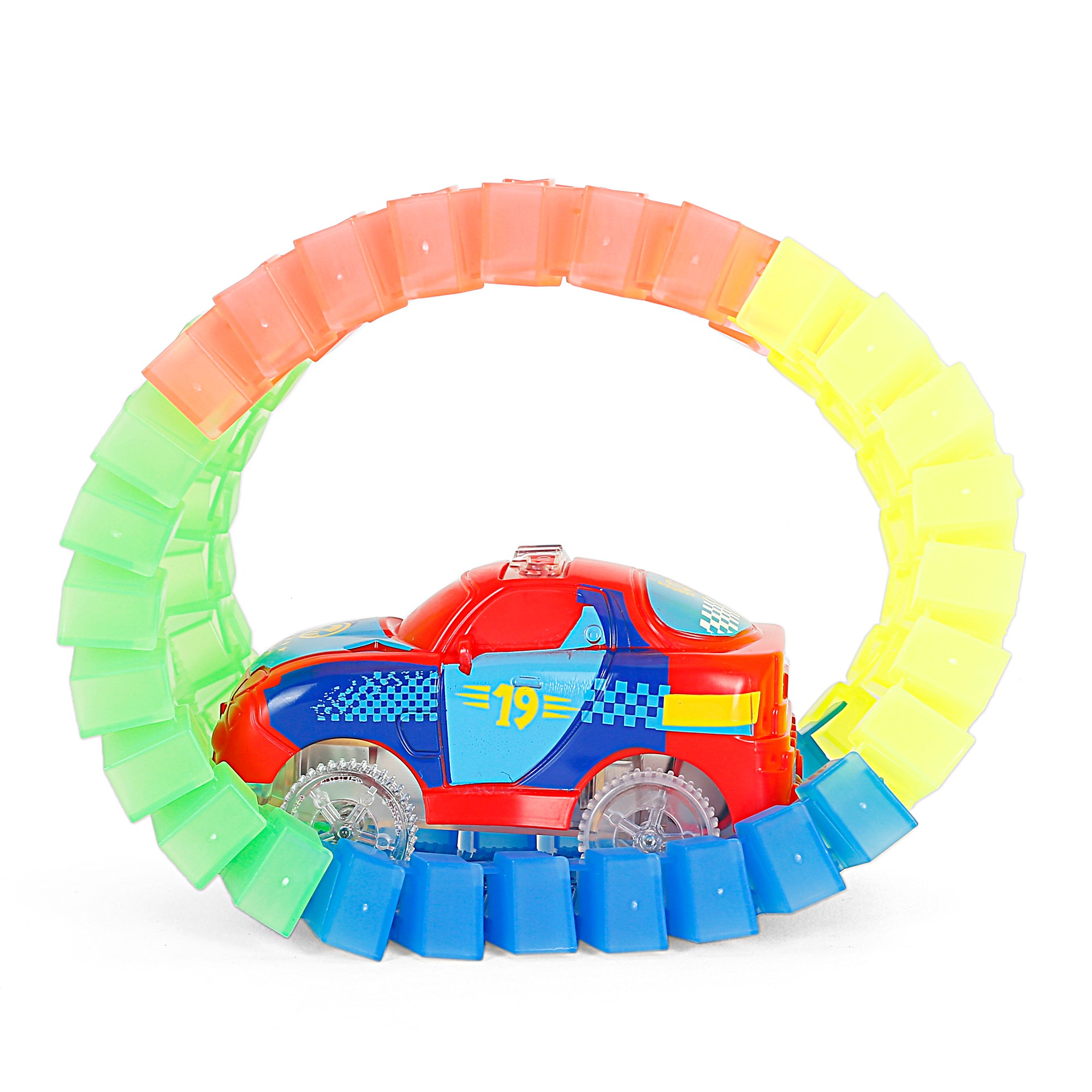 Hamleys Turbo Trax Lets Go 28 Red 3Y+