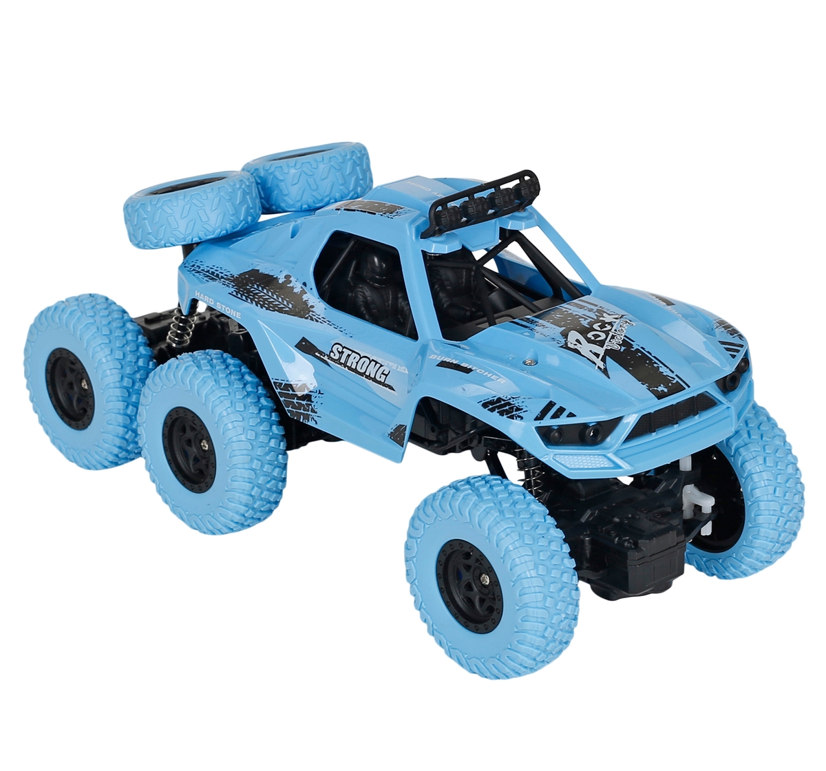 Karma | Ralleyz 1:20 2.4GHz 4 Wheel Drive Monster Off Roader 6X6 Rechargeable Remote Control Car, Multicolour, 7Y+ 1