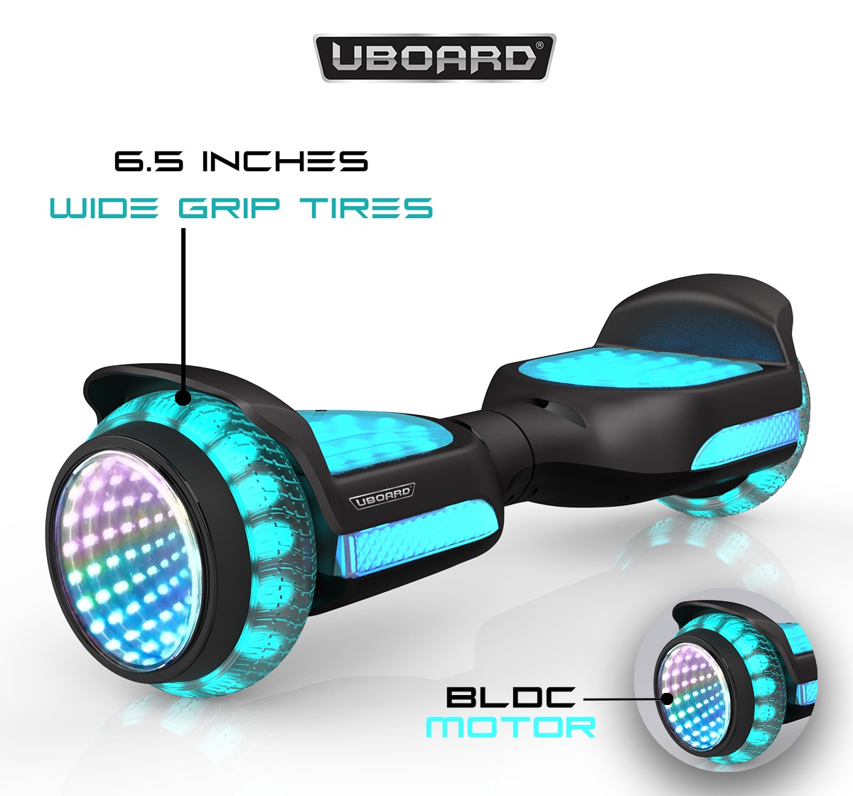 Uboard Infinity Hover Boardfor Outdoor play Multicolor 14Y+