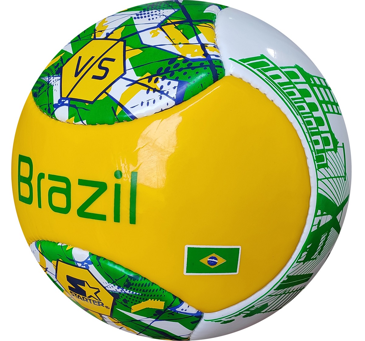 Country Football  Starter L3 Size 5 - Brazil