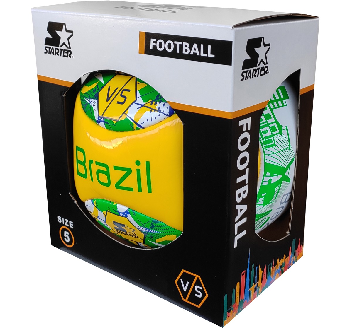 Country Football  Starter L3 Size 5 - Brazil