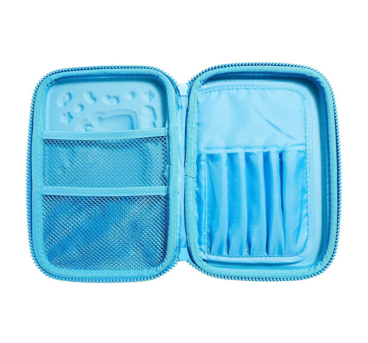 Smiggle Bright Side Hardtop Pencil Case School Stationary for Kids 3Y+, Multicolour