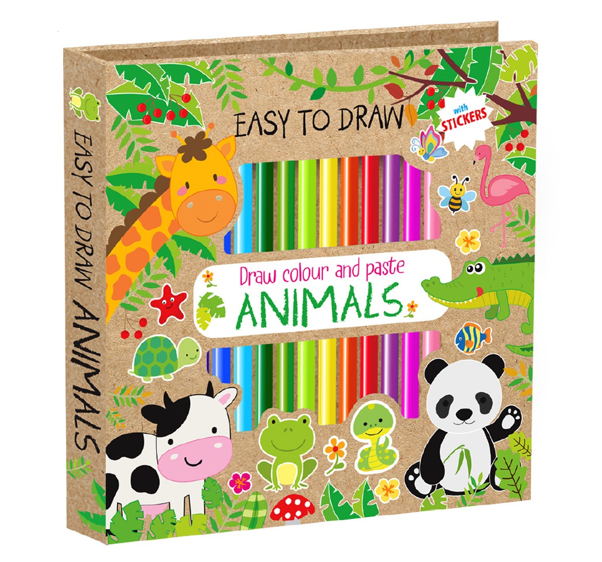 Hellofriend Books Craft Kit Easy to Draw Hard Cover Multicolor 4Y+