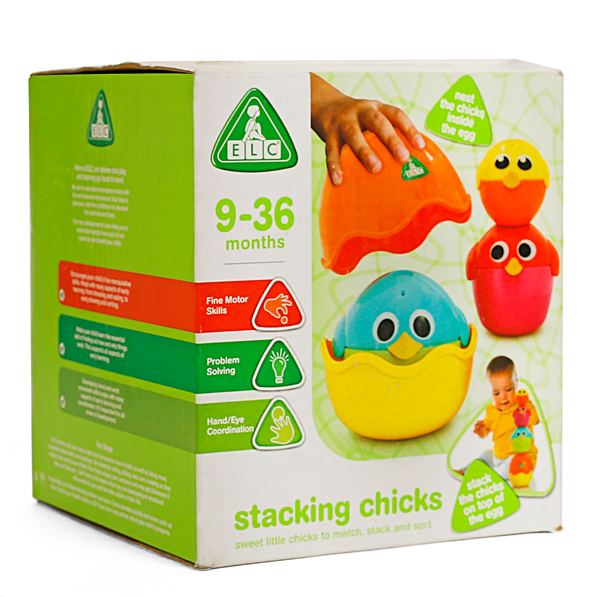 ELC Stacking Chicks Multicolour 9M+