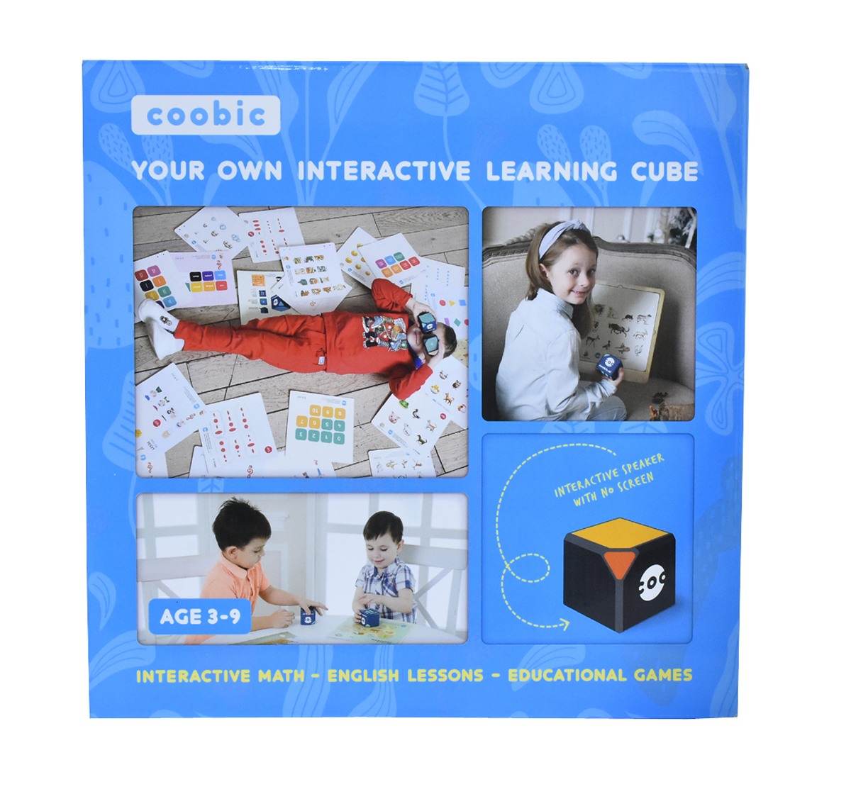 Coobic Interactive Augmented Reality Cube Educational Toy 3Y+, Multicolour