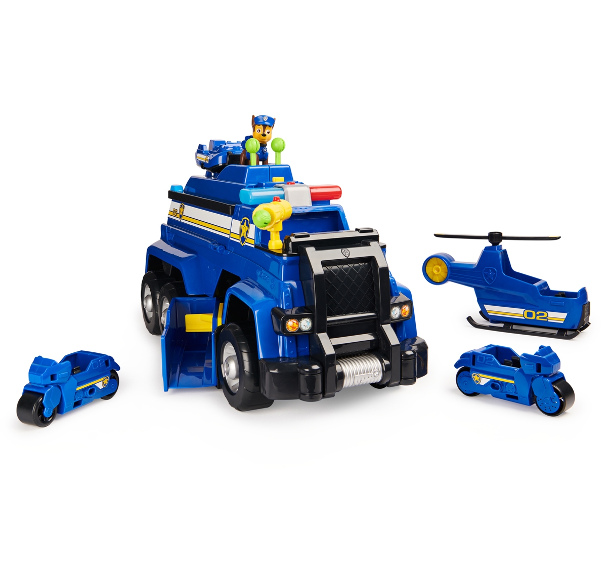 Paw Patrol | Paw Patrol Chase Dluxe Cruser Roleplay Set for Kids 3Y+, Blue 3