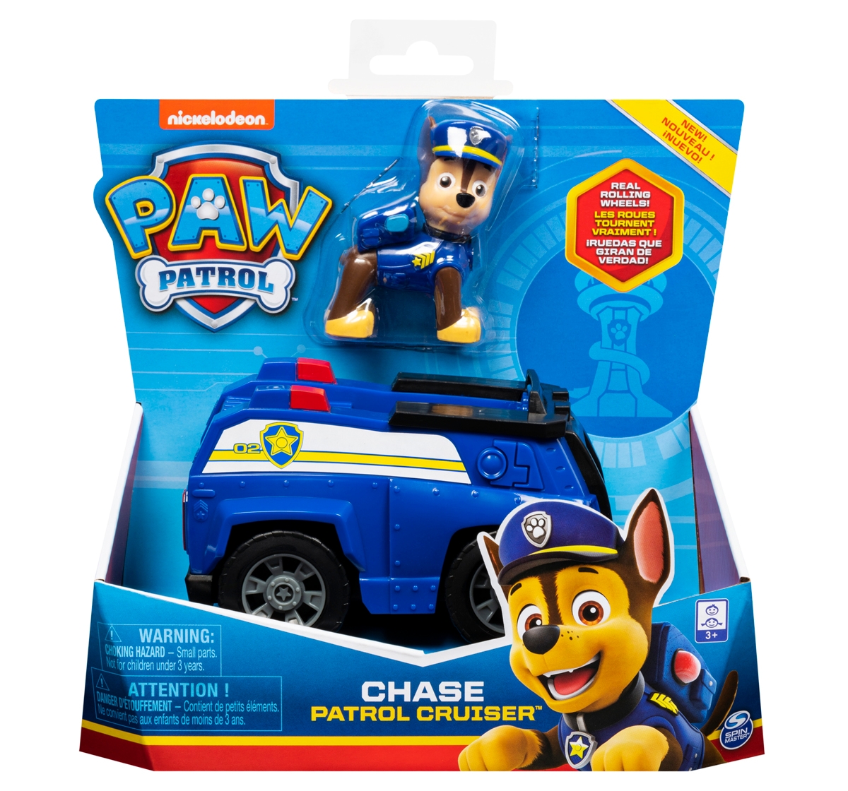 Paw Patrol | Paw Patrol Basic Vehicle Chase Ryder Blue 3Y+ 3