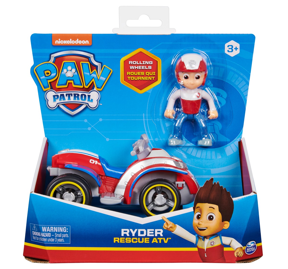 Paw Patrol Basic Vehicle Ryder Marshall Multicolor 3Y+