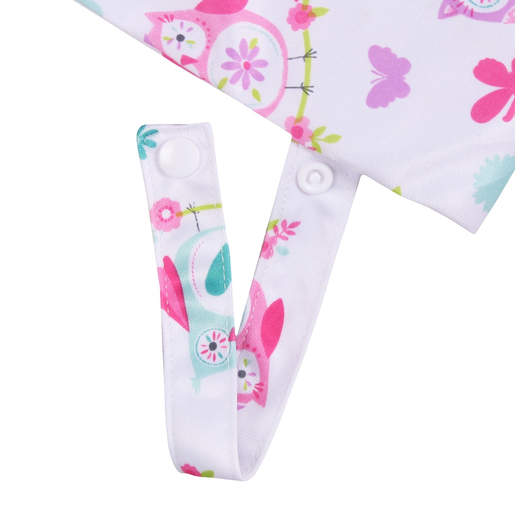 Polka Tots Waterproof Wet Bag Pouch with Zipper (Owl)