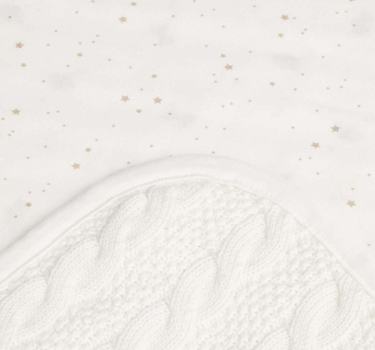 Mothercare | MOTHERCARE LITTLE&LOVED KNITTED BLANKET OFF WHITE 1