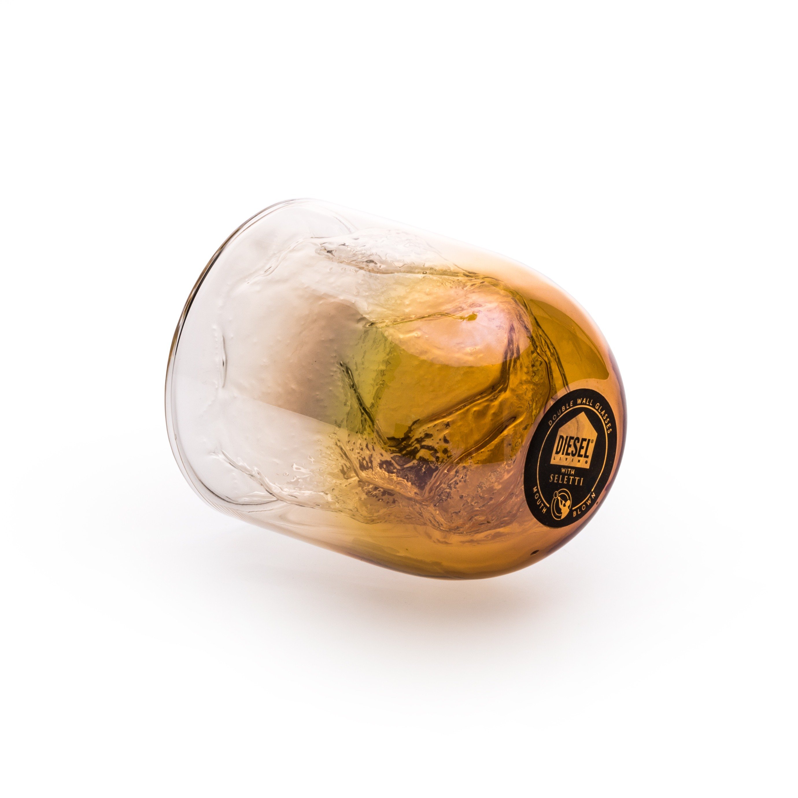 Diesel SMALL GLASSES "COSMIC DINER-METEORITE" ø Cm.8,5 h. 10