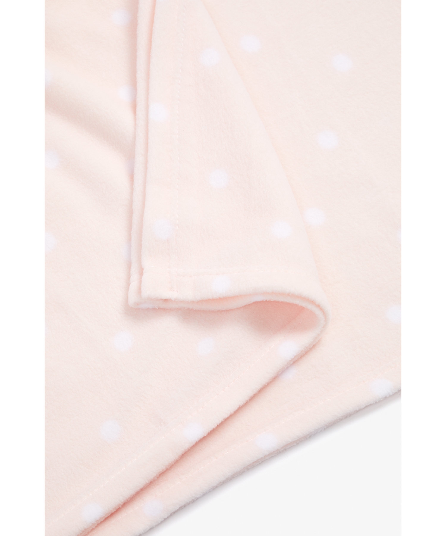 Mothercare | Mothercare Moses Polka Dot Fleece Blanket Pink 1