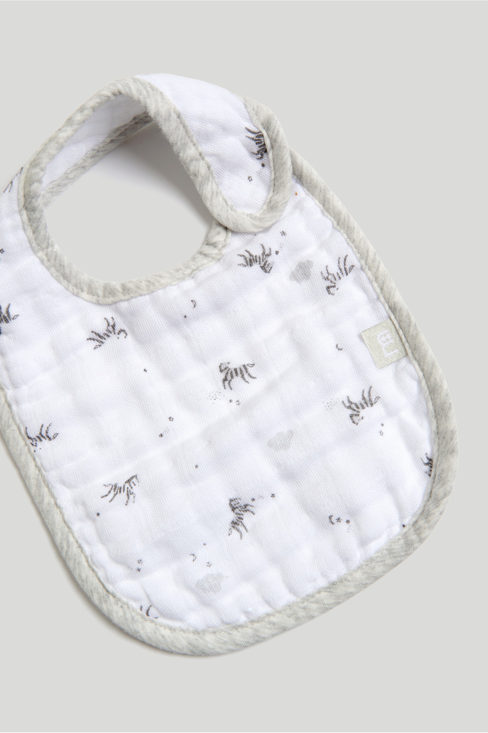 Mothercare Horse Bibs - Pack of 3 - Grey