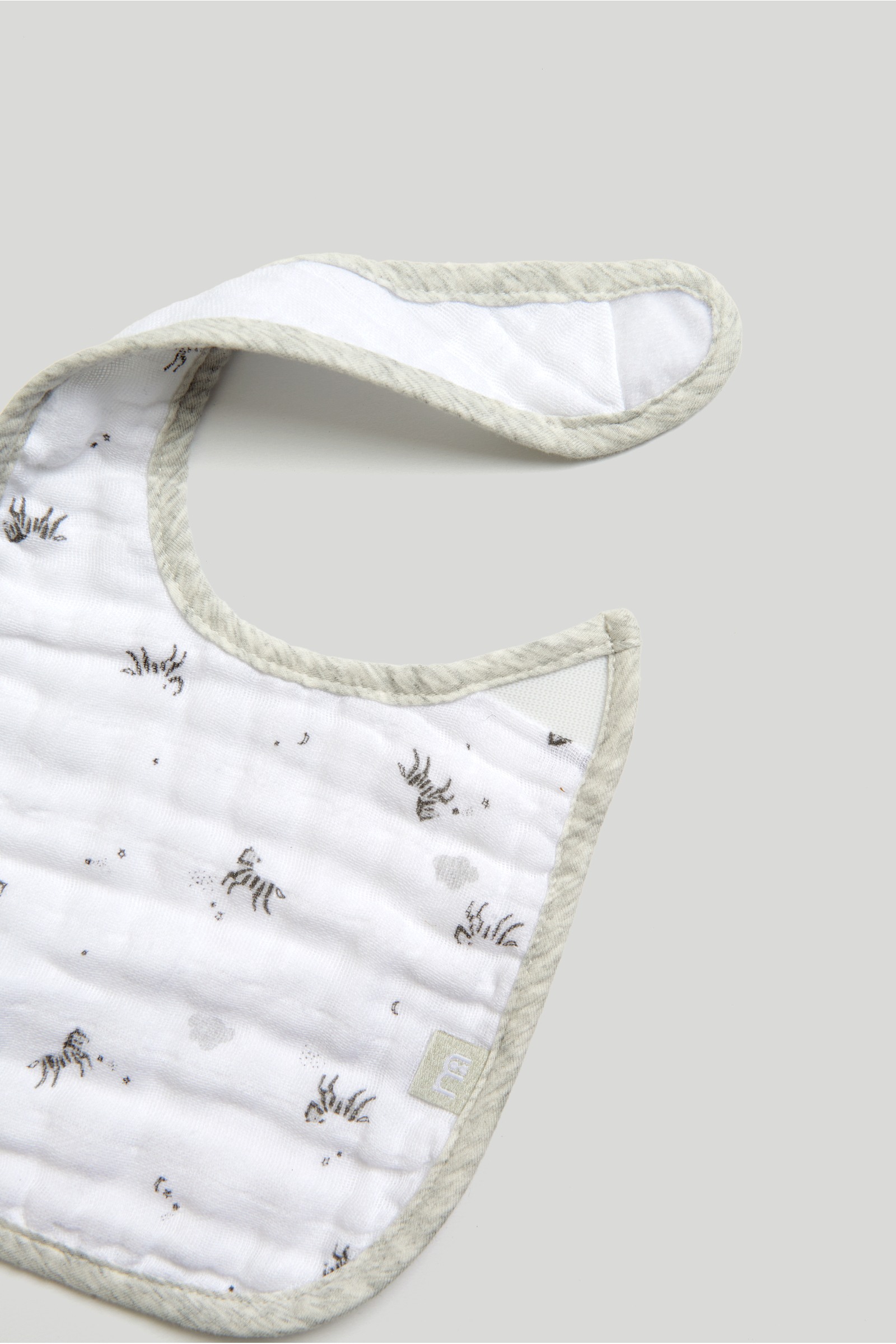 Mothercare Horse Bibs - Pack of 3 - Grey