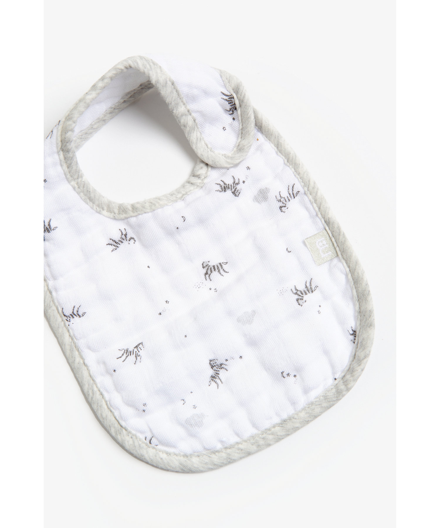 Mothercare | Mothercare Horse Bibs Grey Pack of 3 4