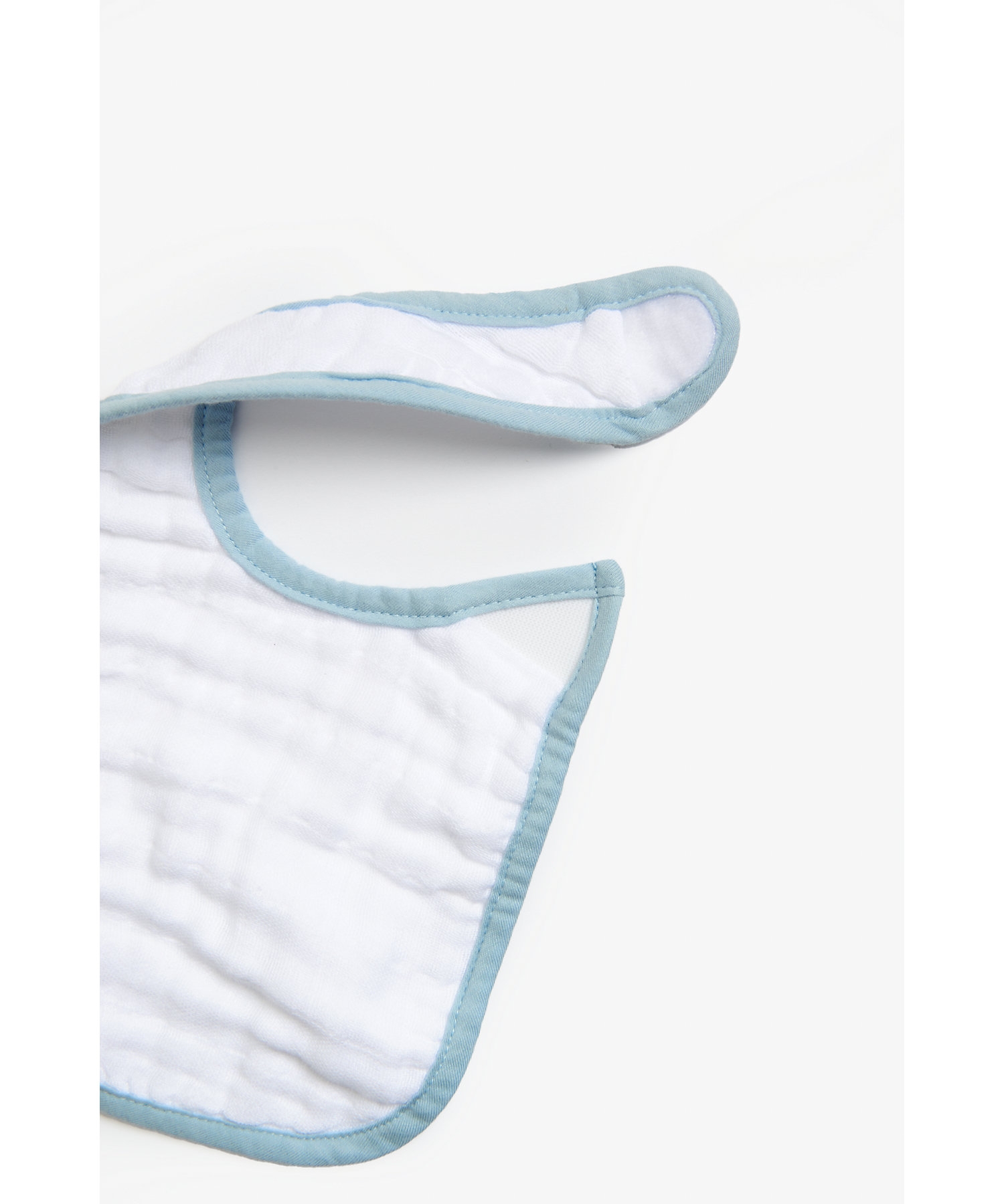 Mothercare | Mothercare Dino Muslin Bibs Blue Pack of 3 5