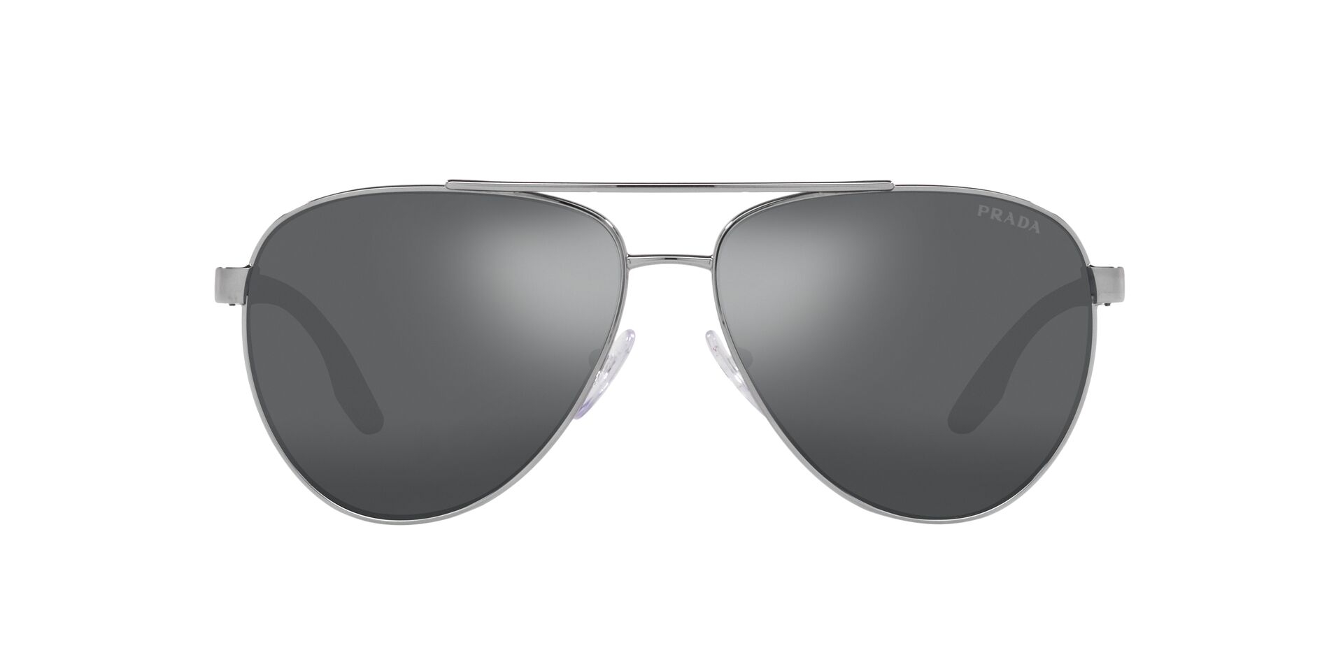 Buy Prada Women's Aviator Sunglasses, Black/Black, One Size Online at  desertcartINDIA