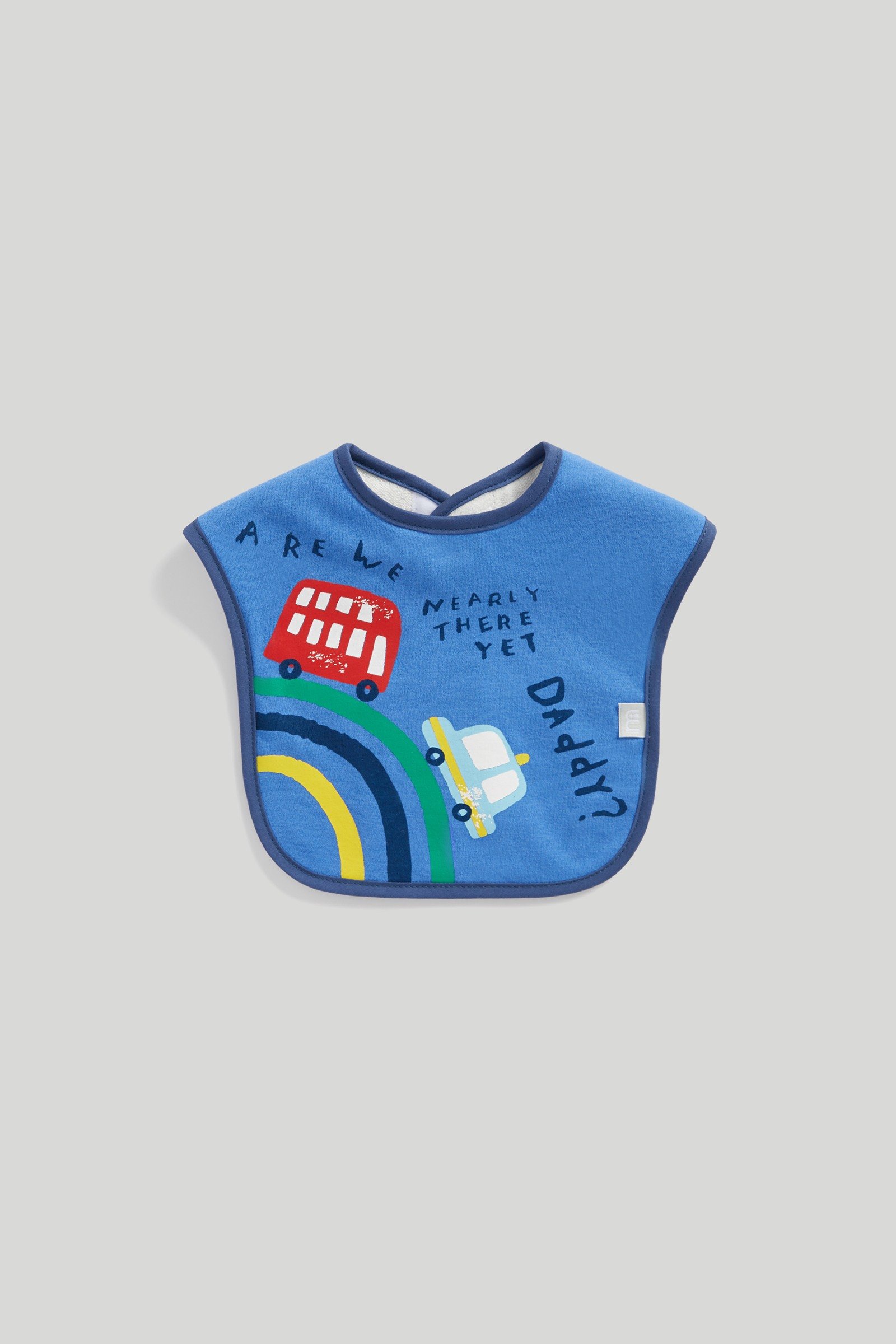Mothercare Transport Toddler Bibs - Pack of 3 - Multicolor