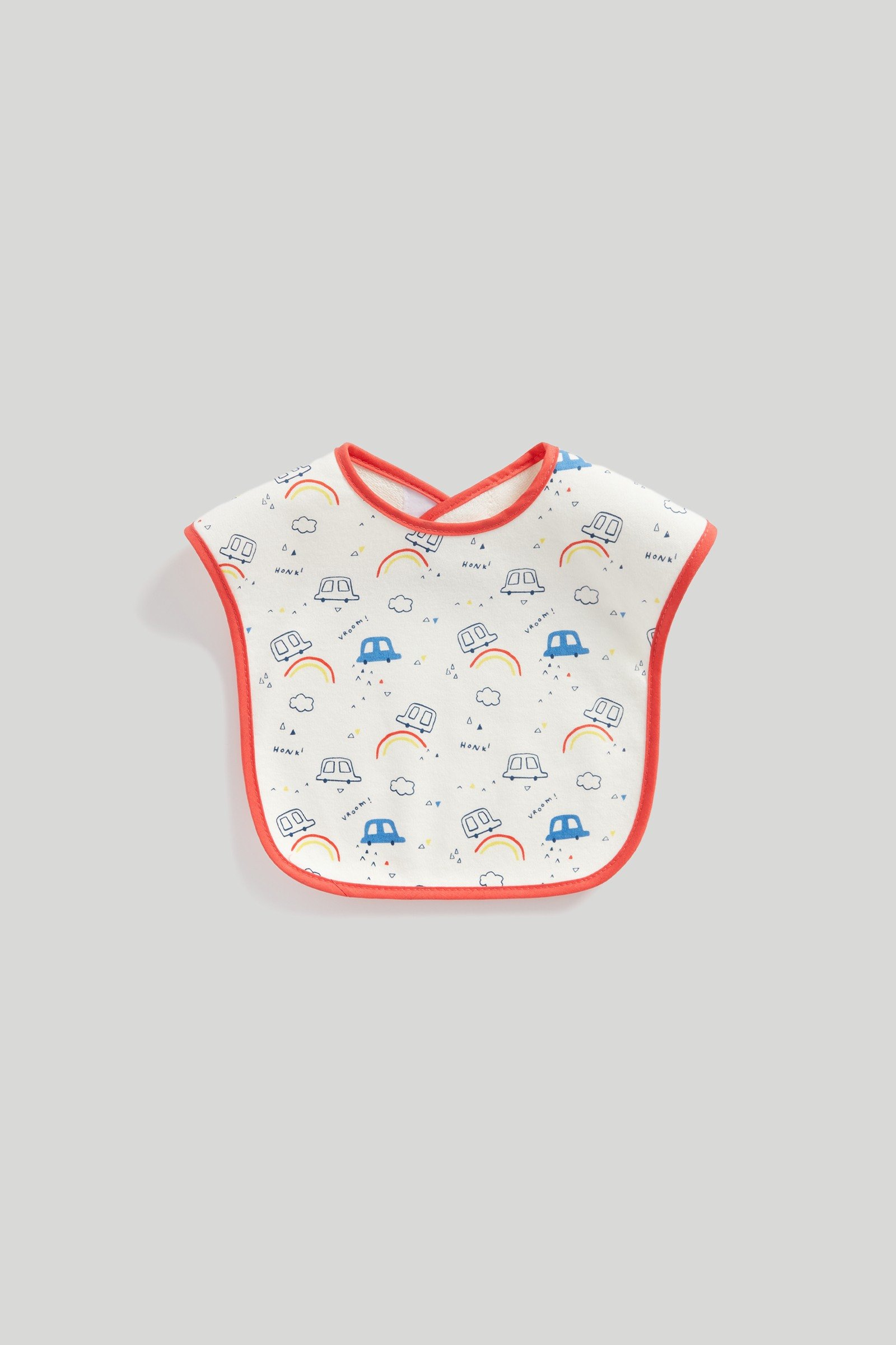 Mothercare Transport Toddler Bibs - Pack of 3 - Multicolor