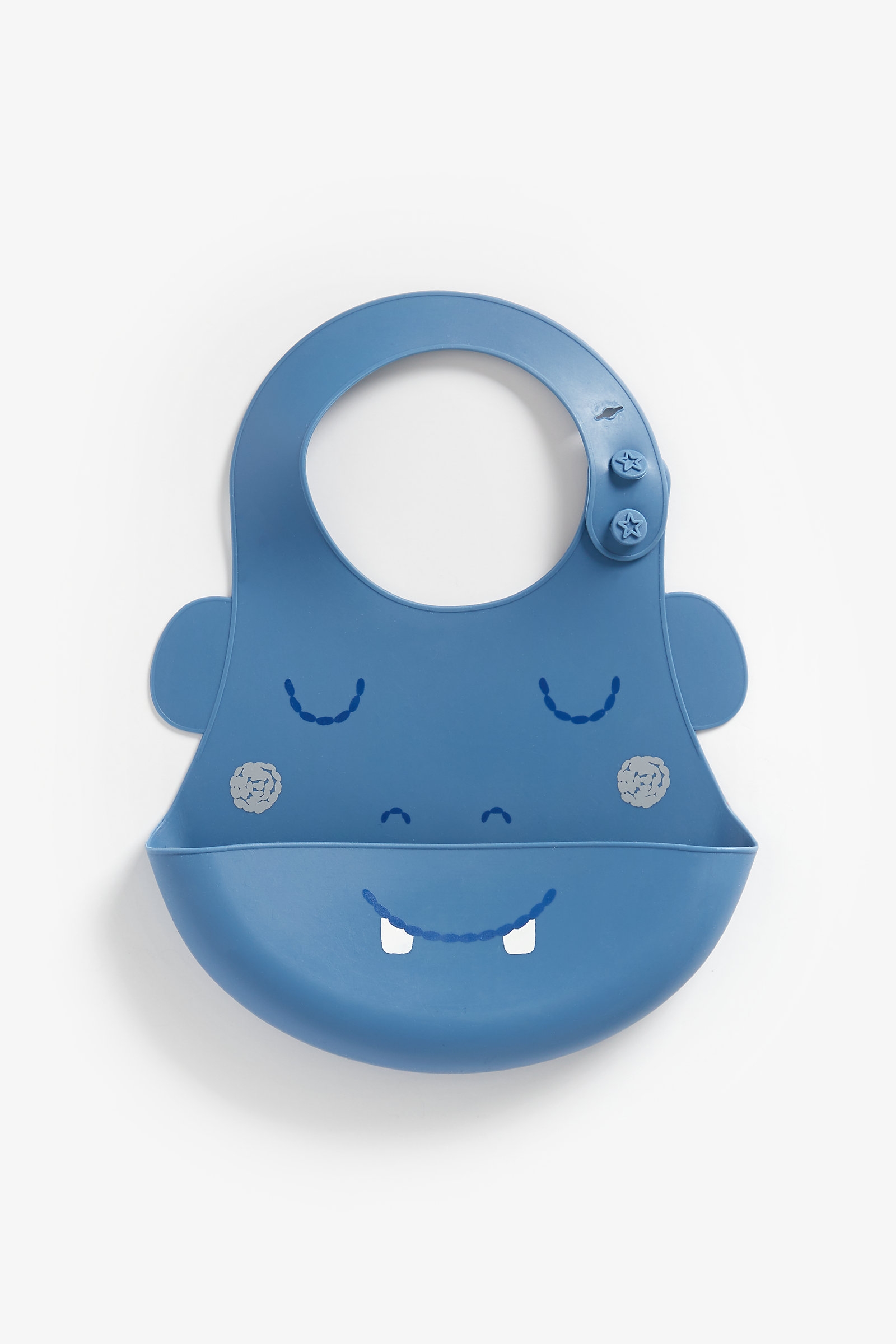 Mothercare | Mothercare Faces Crumb-catcher Blue Pack of 2 2