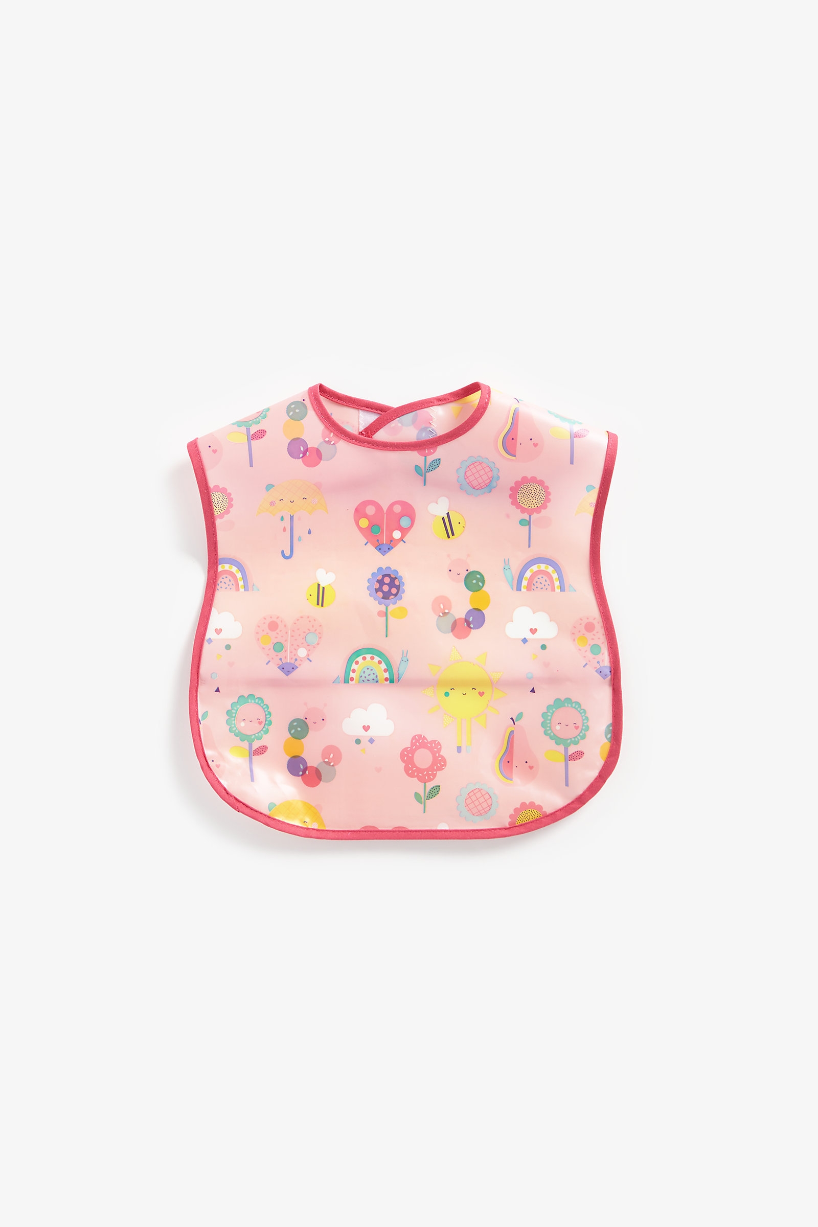 Mothercare | Mothercare Sunshine Crumb-Catcher Bibs Yellow Pack of 2 3