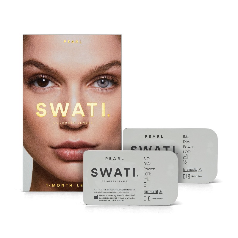 Coloured Contact Lenses Pearl - 1 Month • Power 0.00