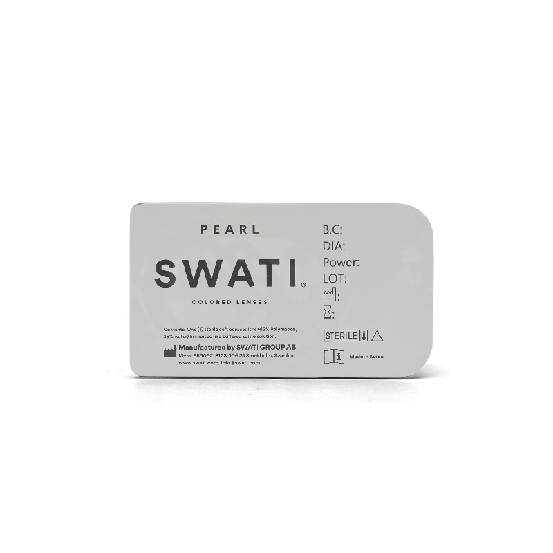 Coloured Contact Lenses Pearl - 1 Month • Power -1.75