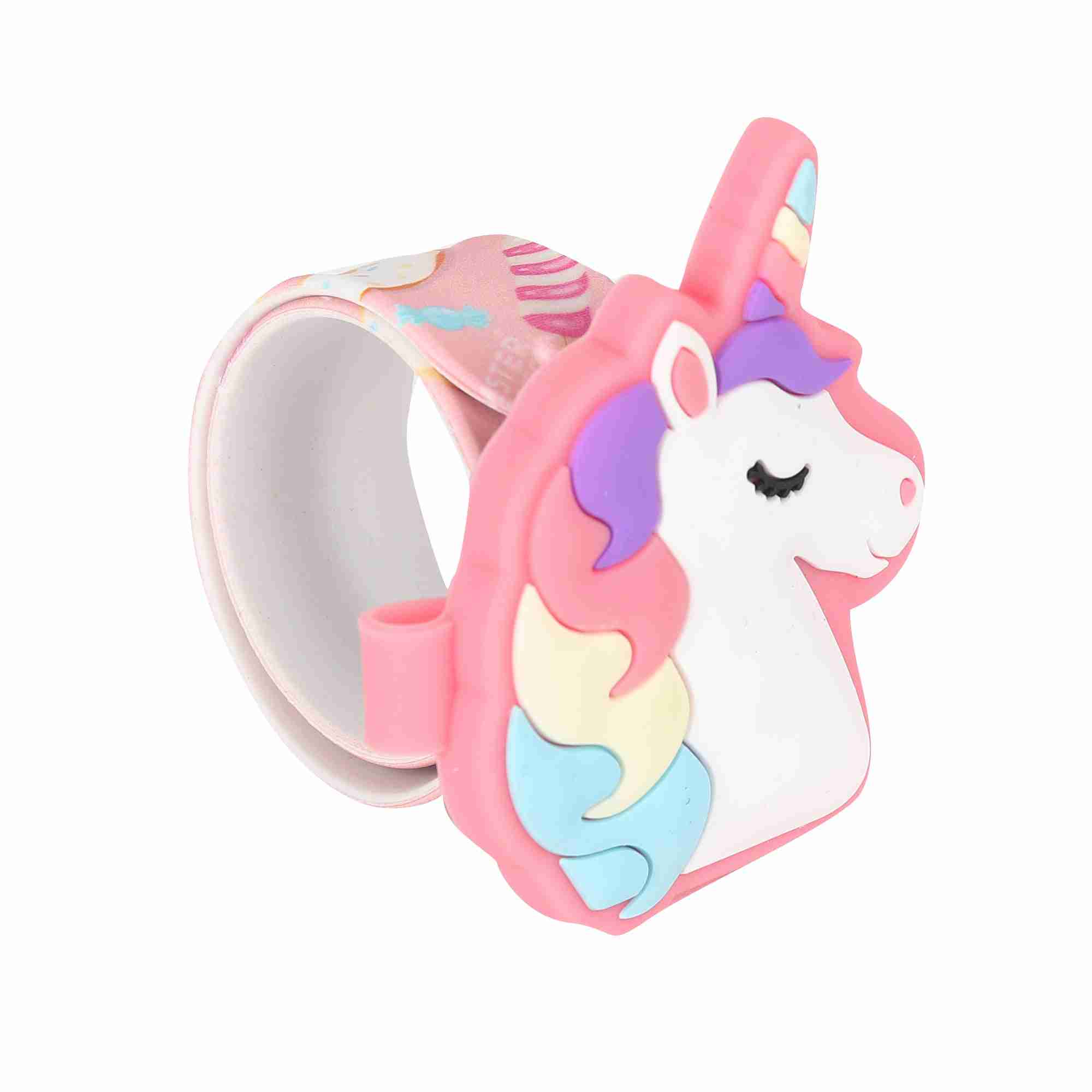 Hamster London Flip Flap Digital Watch Unicorn For Kids, Pink, 3Y+