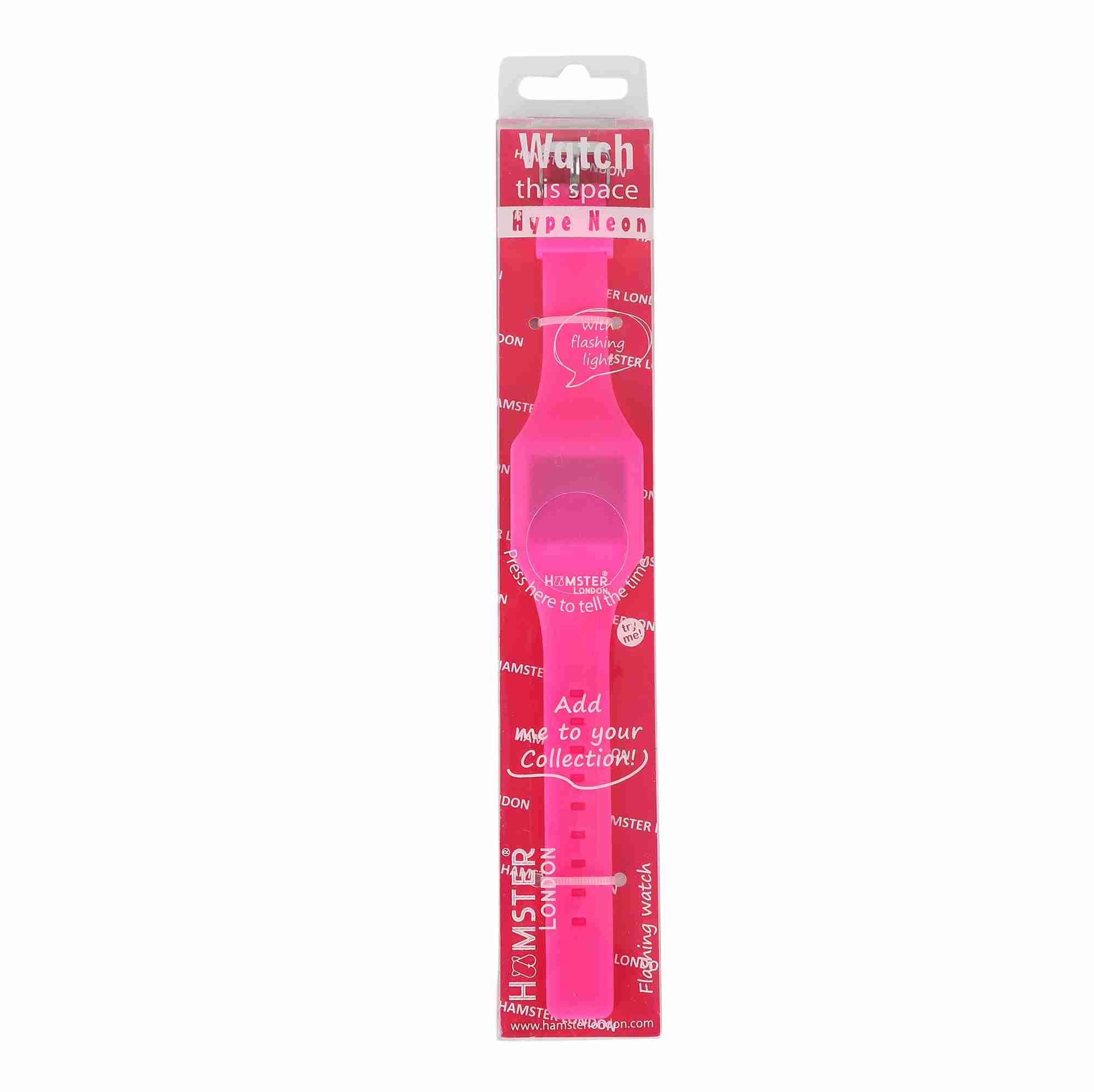 Hamster London Hype Digital Watch For Kids, Pink, 3Y+
