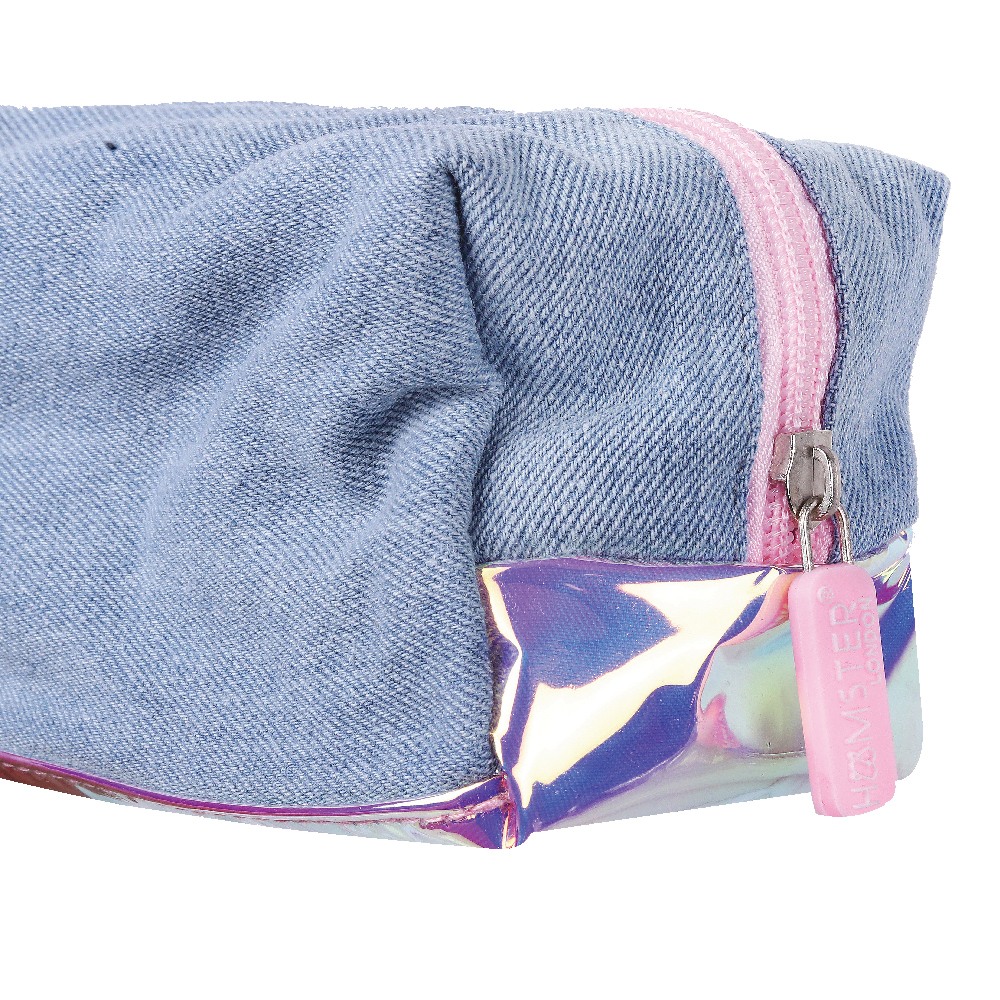 Hamster London Drum Pouch, Pink & Gold, 6Y+