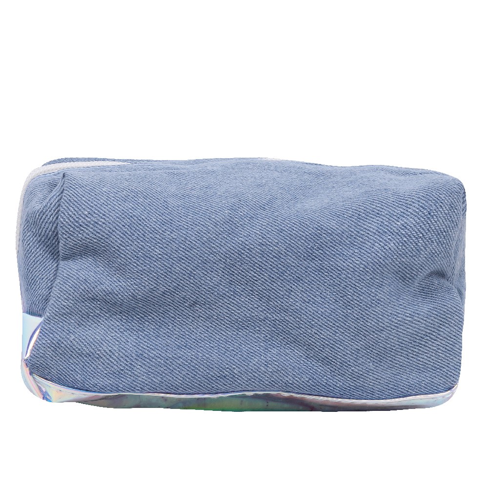 Hamster London Bella Pouch, Blue & White