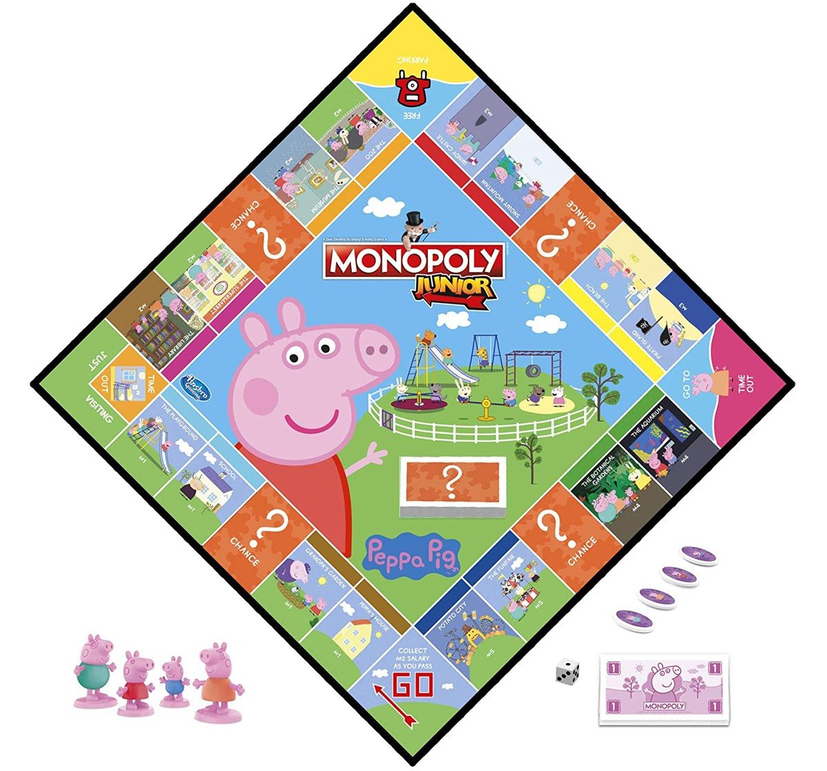 Monopoly Junior Peppa Pig Toys Multicolour 5Y+