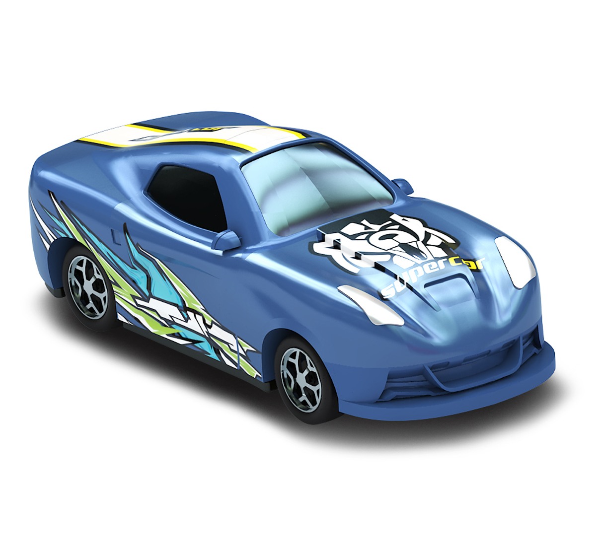 Crashems Grizzly Pull Back Car for kids 3Y+, Multicolour