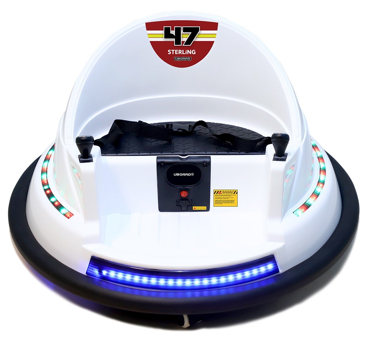 Uboard Ride On Car Bumper Car, Assorted4Y+