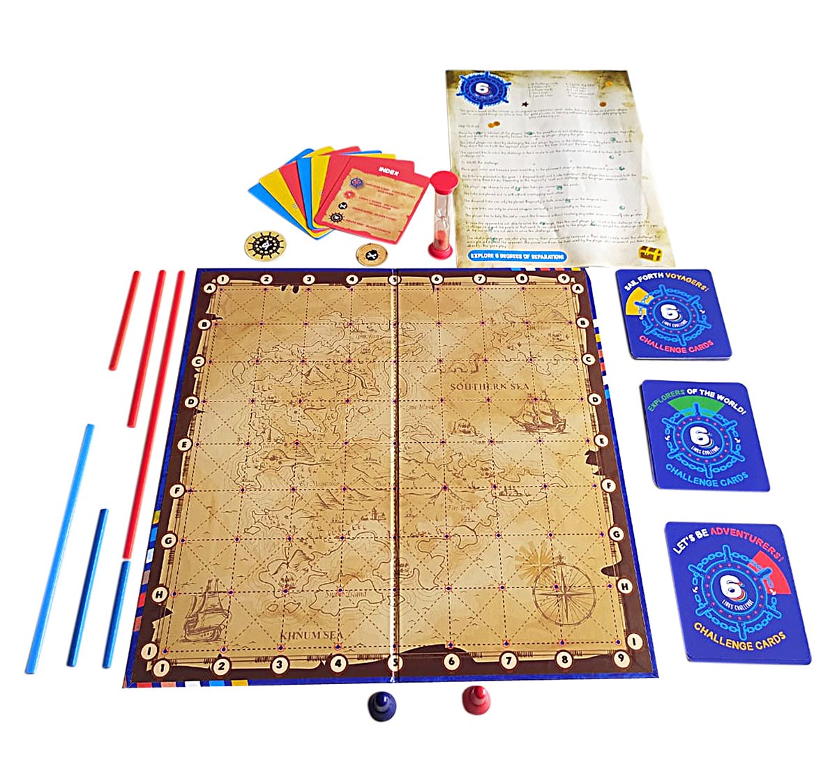 Award Winning 6 Links Challenging Puzzle For Kids Board Game By Youreka, 5Yrs & Above