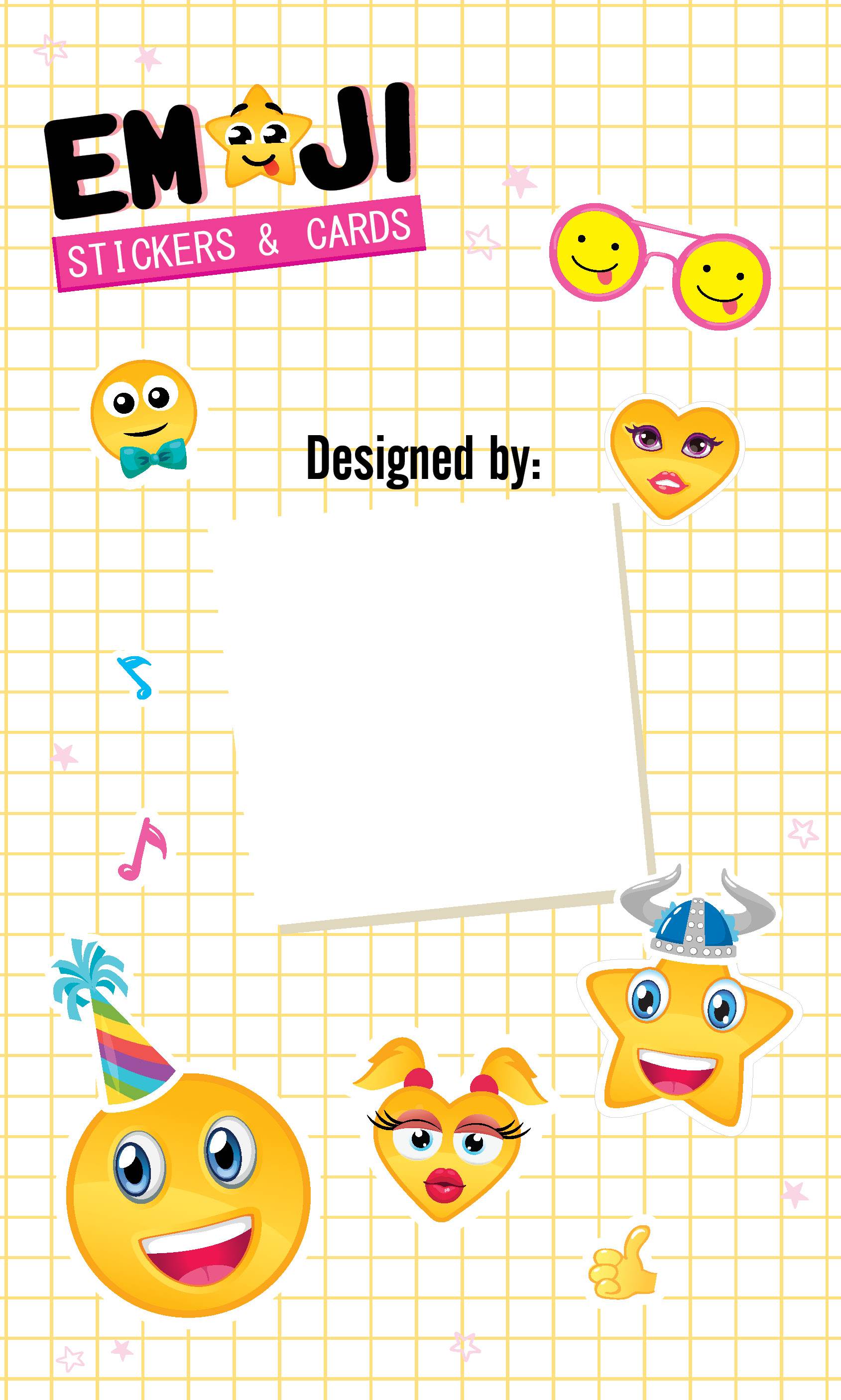Youreka Emoji Spiral Pad, 14 cm, Multicolour, 6Y+