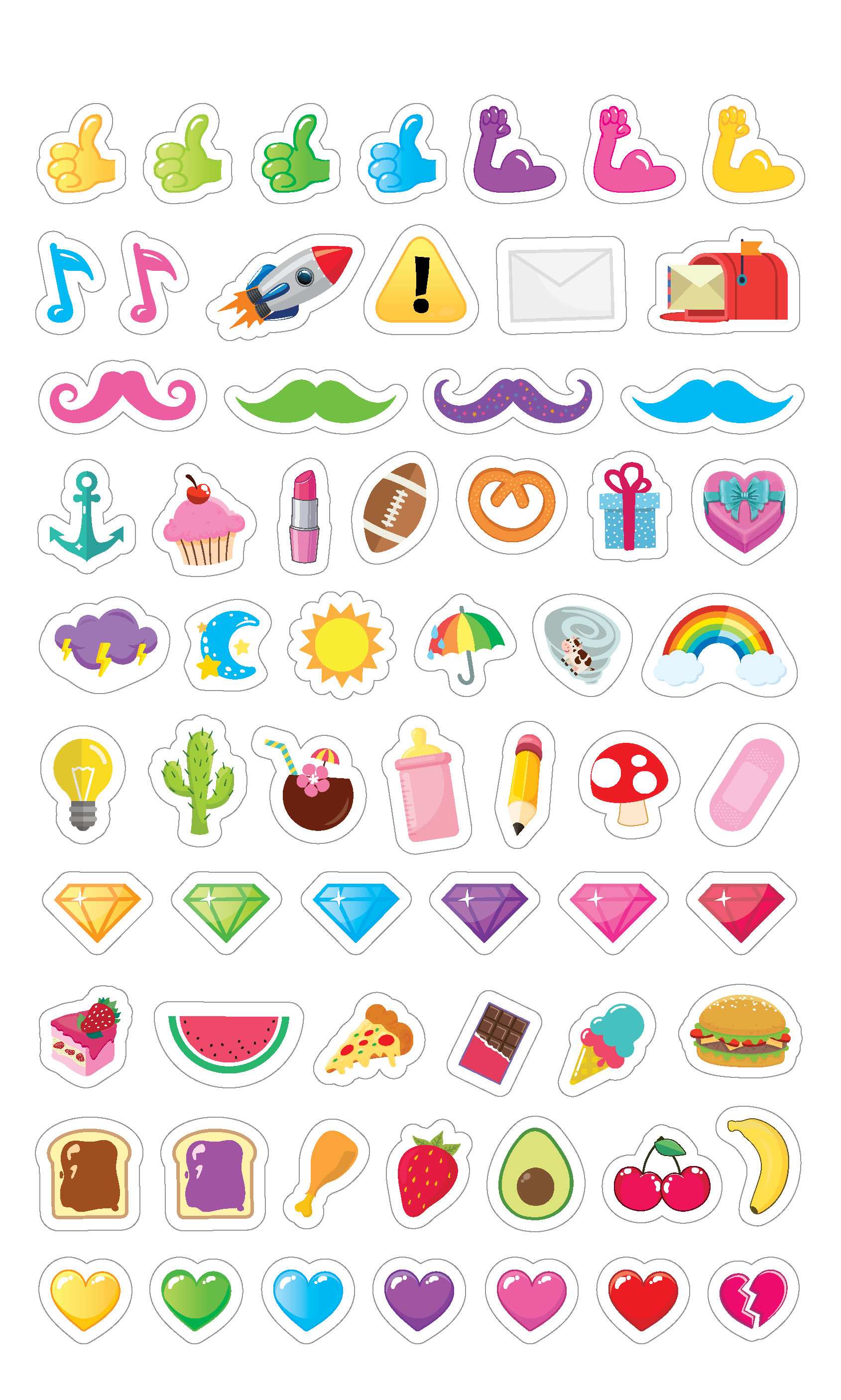 Youreka Emoji Spiral Pad, 14 cm, Multicolour, 6Y+