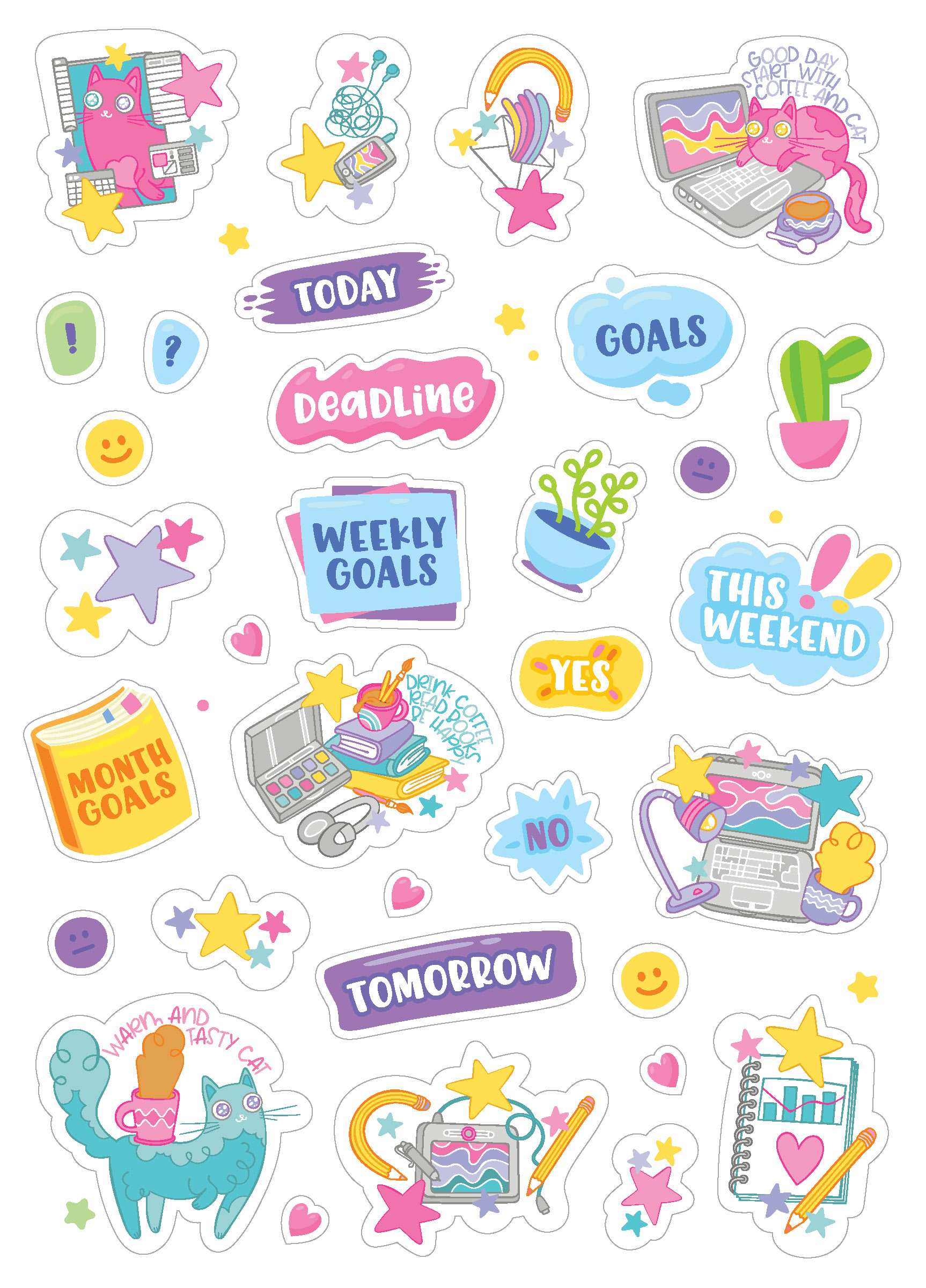 Youreka 1000 Plus Sticker Book, 15 cm, Multicolour, 6Y+