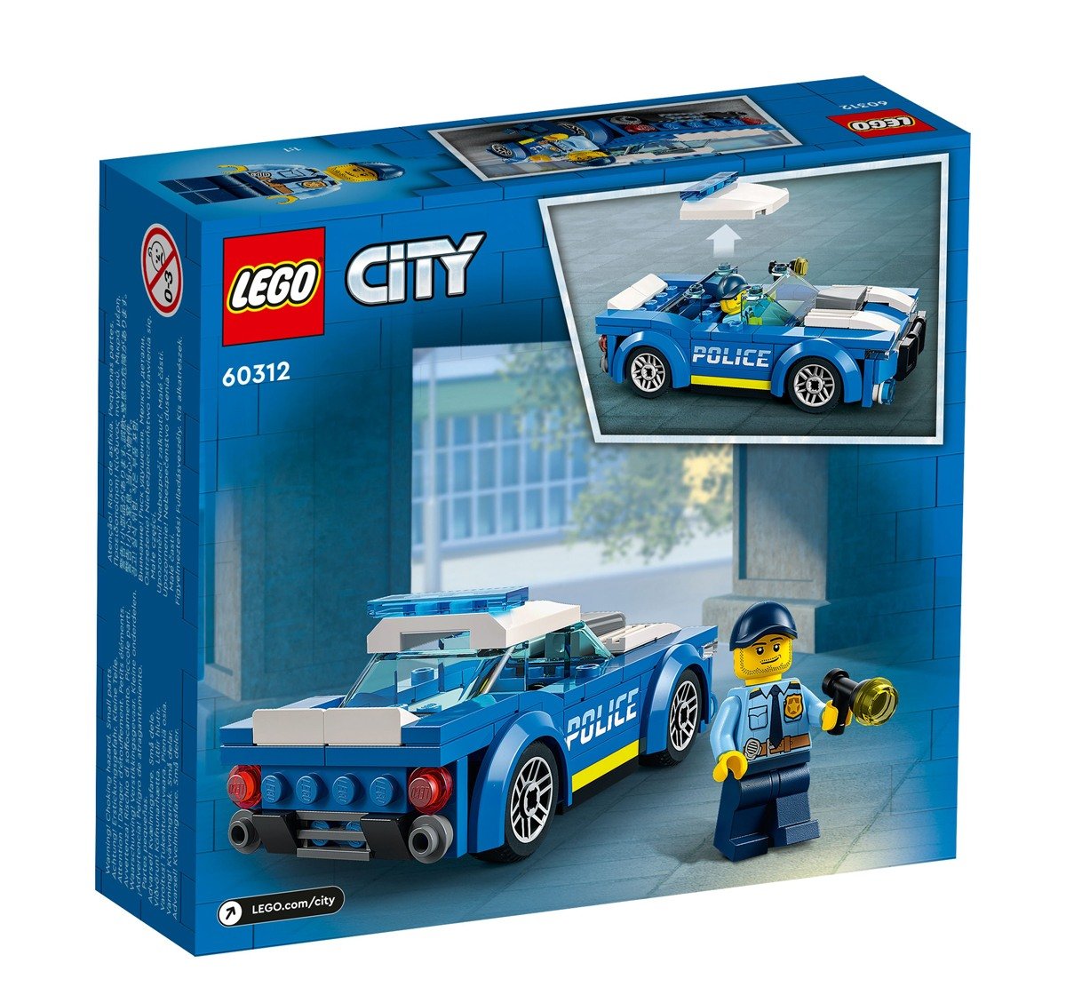 Lego 60312 Police Car Building Blocks Multicolour 5Y+