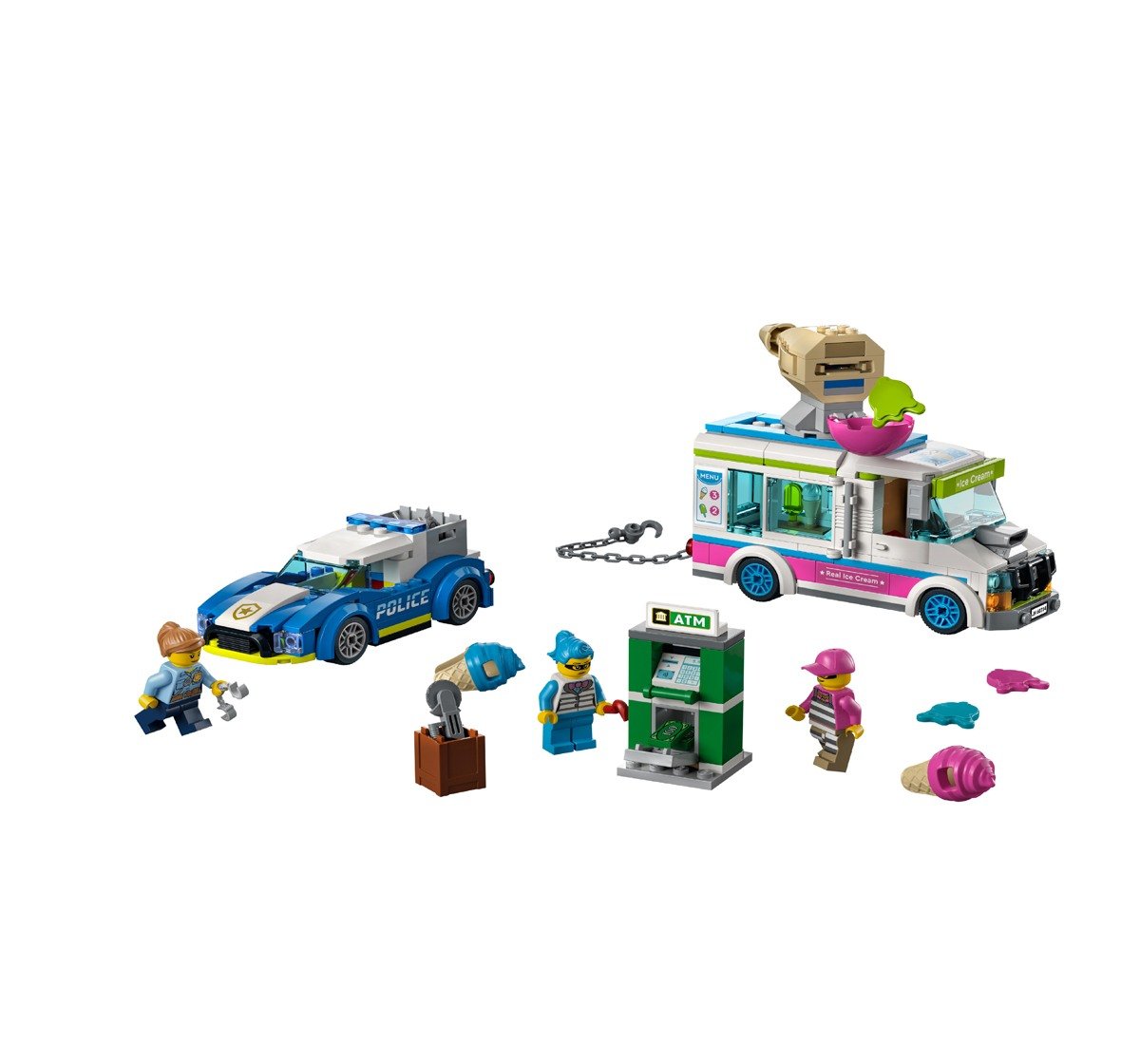 Lego 60312 Police Car Building Blocks Multicolour 5Y+