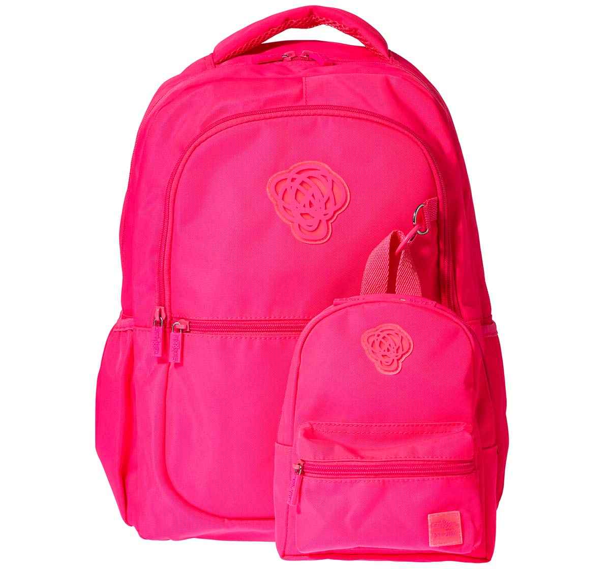 Smiggle Colour Bop Neon Collection Backpack Classic Pink 4Y+