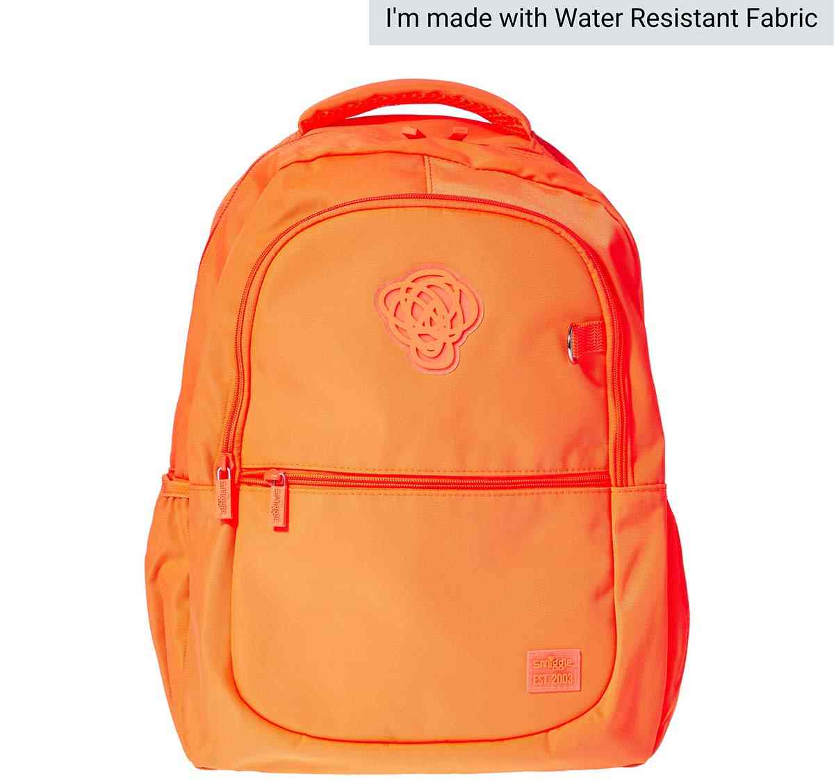 Smiggle Colour Bop Neon Collection Backpack Classic Orange 4Y+