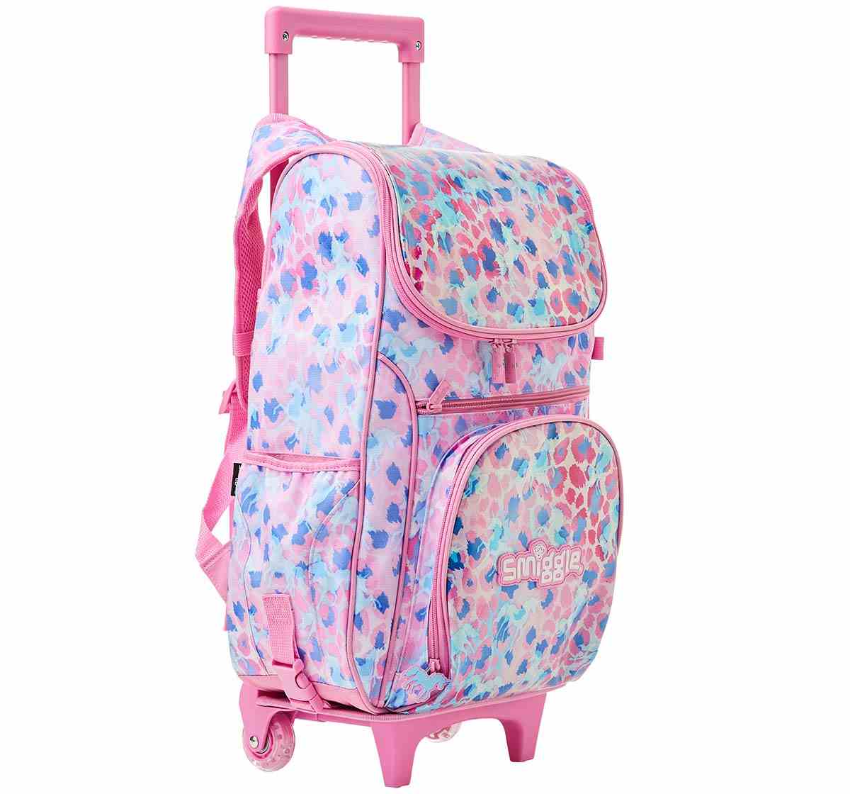Smiggle Mirage Collection Trolley Bags Pink 4Y+
