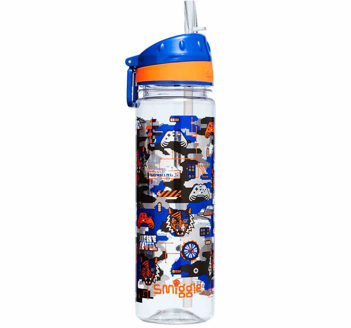Smiggle Hey There Collection Bottles Plastic Navy 4Y+