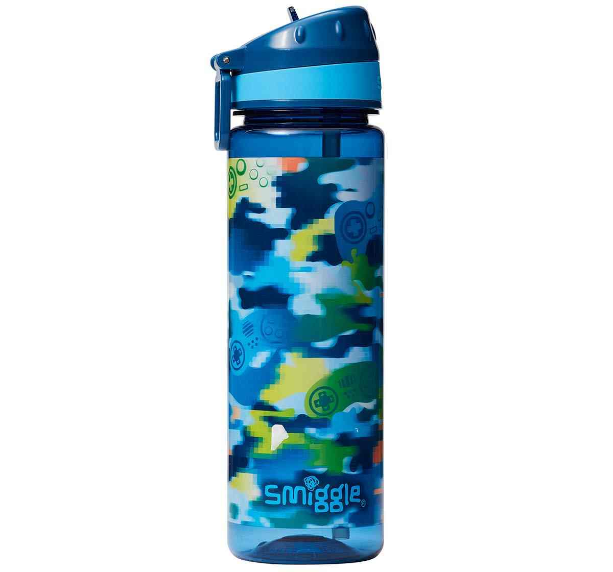Smiggle Mirage Collection Bottles Plastic Mid Blue 4Y+