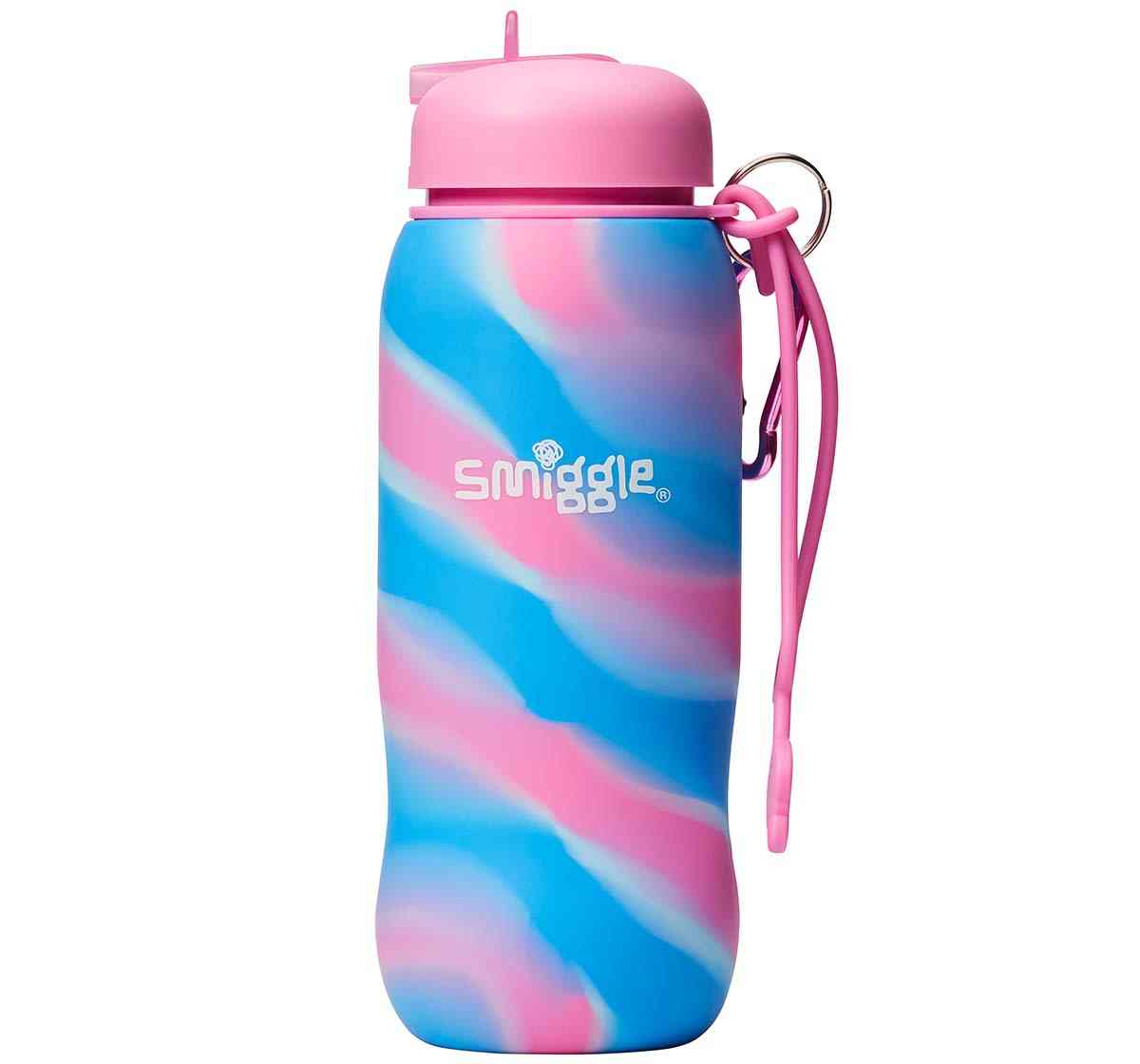 Smiggle Mirage Collection Bottles Silicon Pink 4Y+