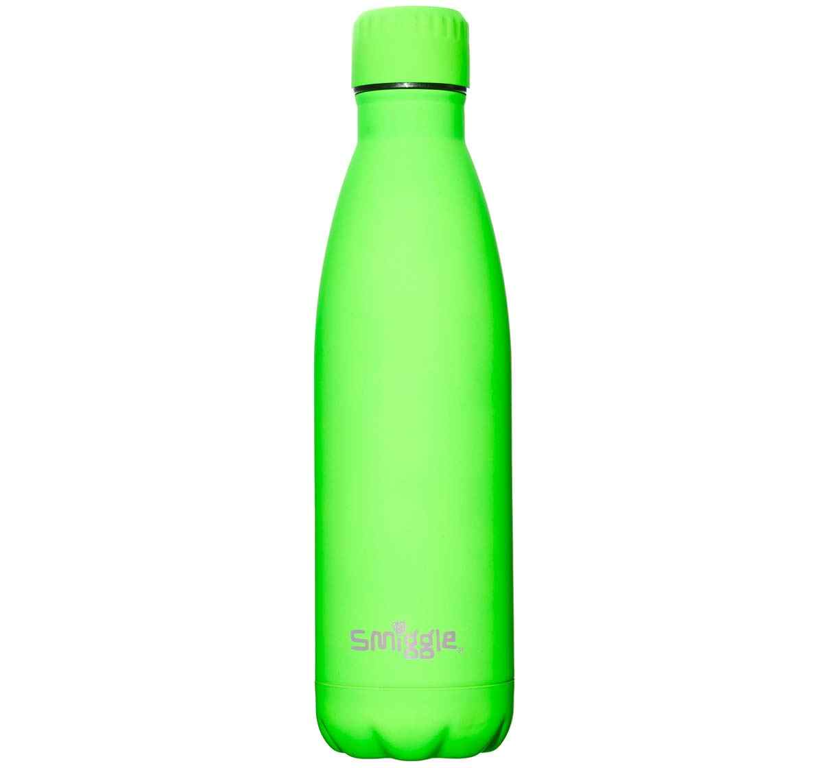 Smiggle Colour Bop Neon Collection Bottle Steel Green 4Y+