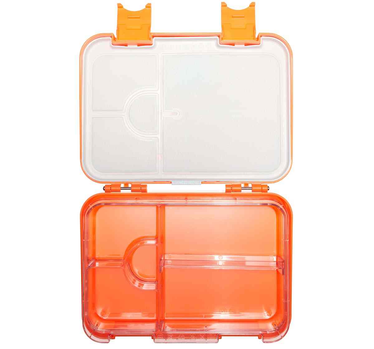 Smiggle Colour Bop Neon Collection Lunchbox Graphic Orange 4Y+