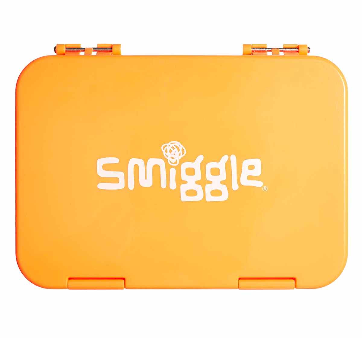 Smiggle Colour Bop Neon Collection Lunchbox Graphic Orange 4Y+