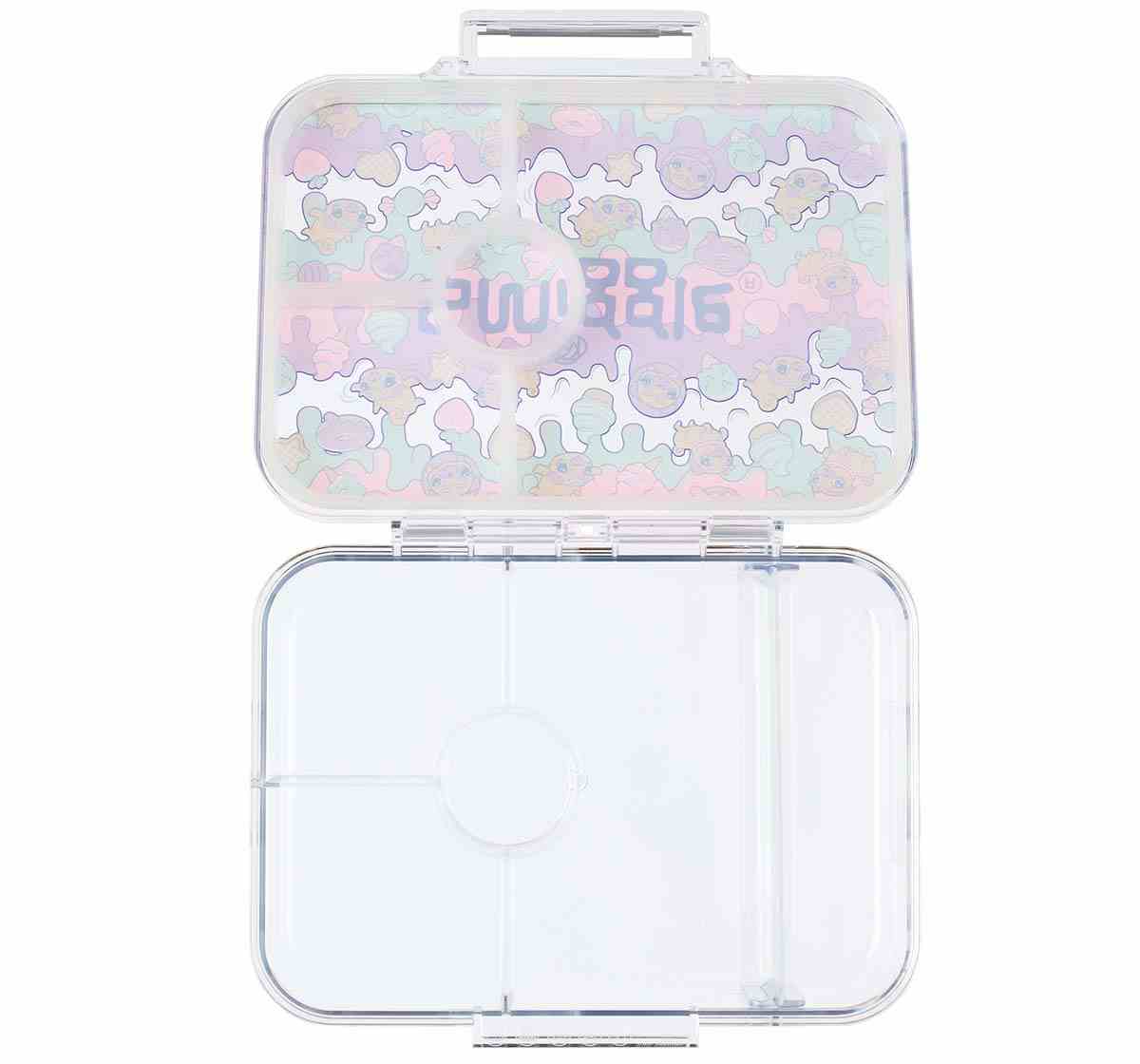 Smiggle Hey There Collection Lunchbox Graphic Mint 4Y+
